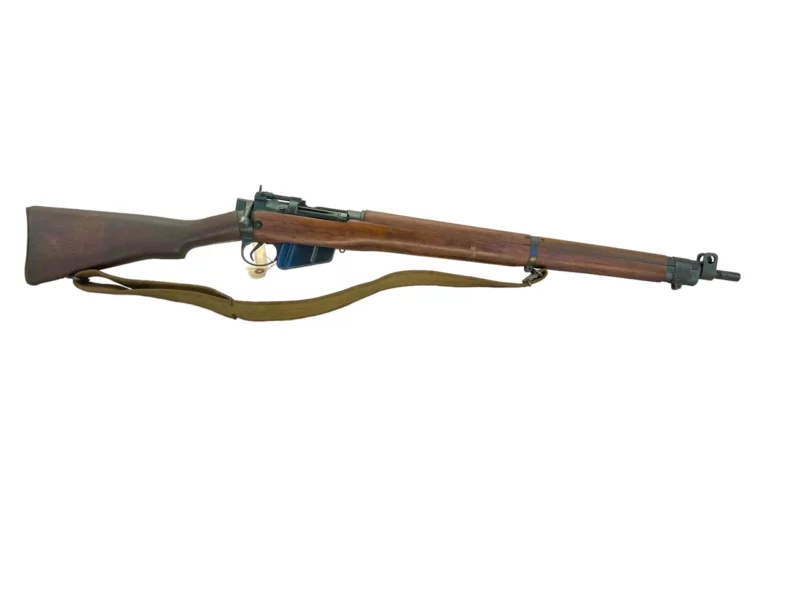 Navy Arms Enfield #4 Mk 1* .303 World War II French Resistance 1944 Dated "BS" and "PP" marked matching serial number bolt PP 1028 - Image 10