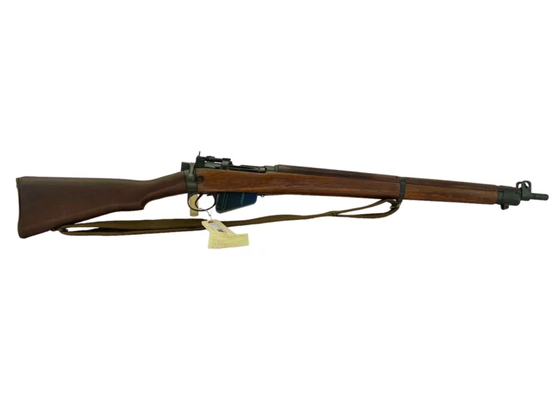 Navy Arms Enfield #4 Mk 1* .303 World War II French Resistance 1944 Dated "BS" and "PP" marked matching serial number bolt PP 1969 - Image 10