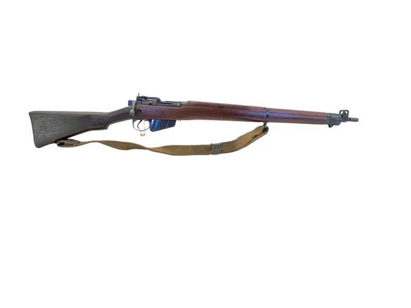 Navy Arms Enfield #4 Mk 1* .303 World War II French Resistance 1944 Dated "BS" and "PP" marked matching serial number bolt PP 1320 - Image 9