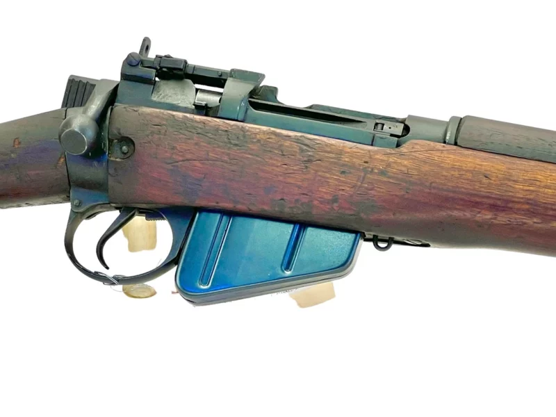 Navy Arms Enfield #4 Mk 1* .303 World War II French Resistance 1944 Dated "BT" and "PP" marked matching serial number bolt PP 0912 - Image 12