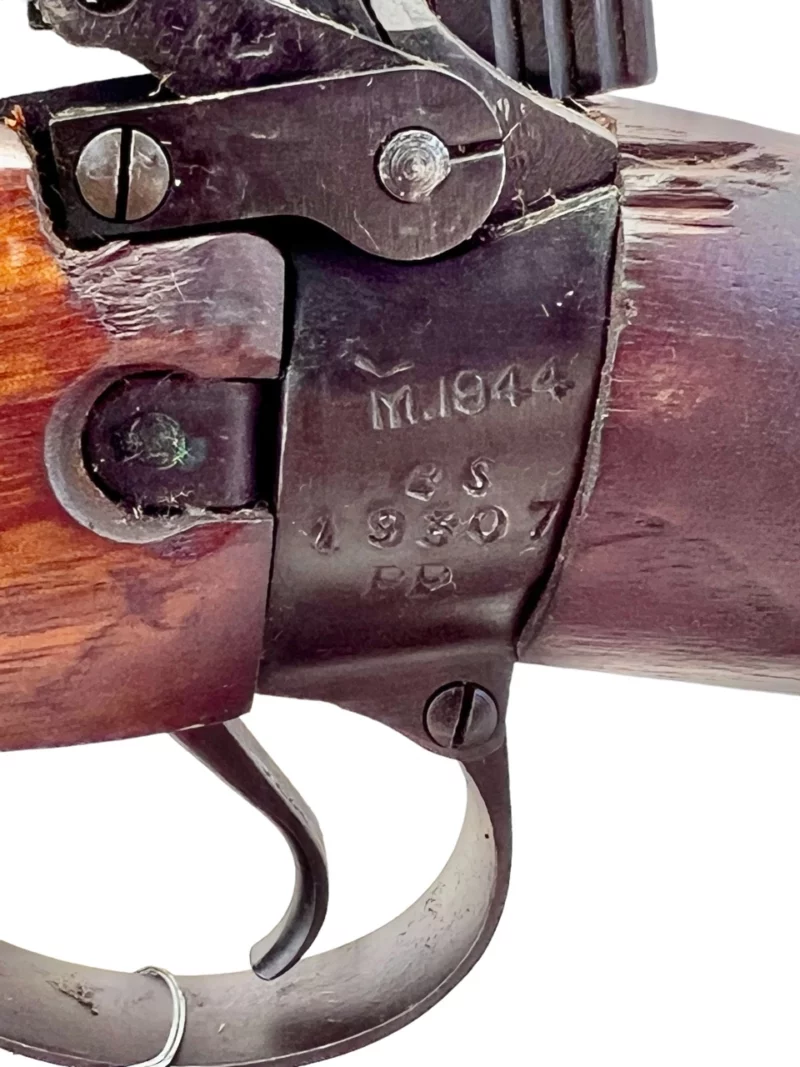 Navy Arms Enfield #4 Mk 1* .303 World War II French Resistance1944 Dated "BS" and "PP" marked matching serial number bolt PP 1016 - Image 23
