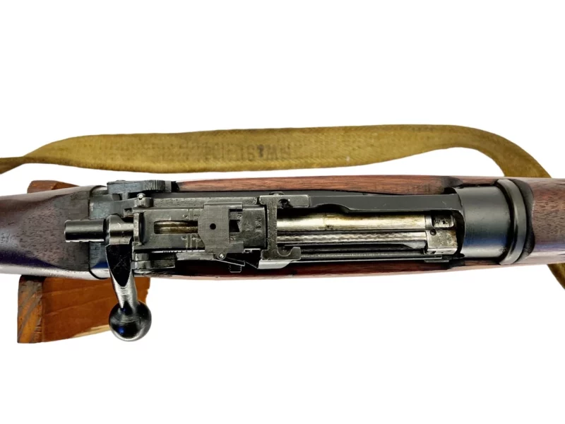 Navy Arms Enfield #4 Mk 1* .303 World War II French Resistance 1944 Dated "BT" marked matching serial number bolt PP 1804 - Image 14