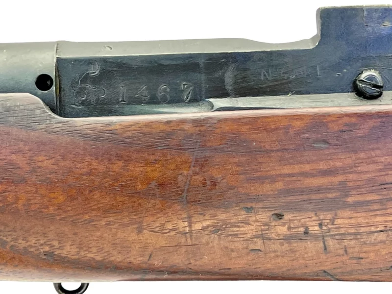 Navy Arms Enfield #4 Mk 1 .303 World War II French Resistance 1944 Dated "BT" and "PP" marked matching serial number bolt PP 1467 - Image 21