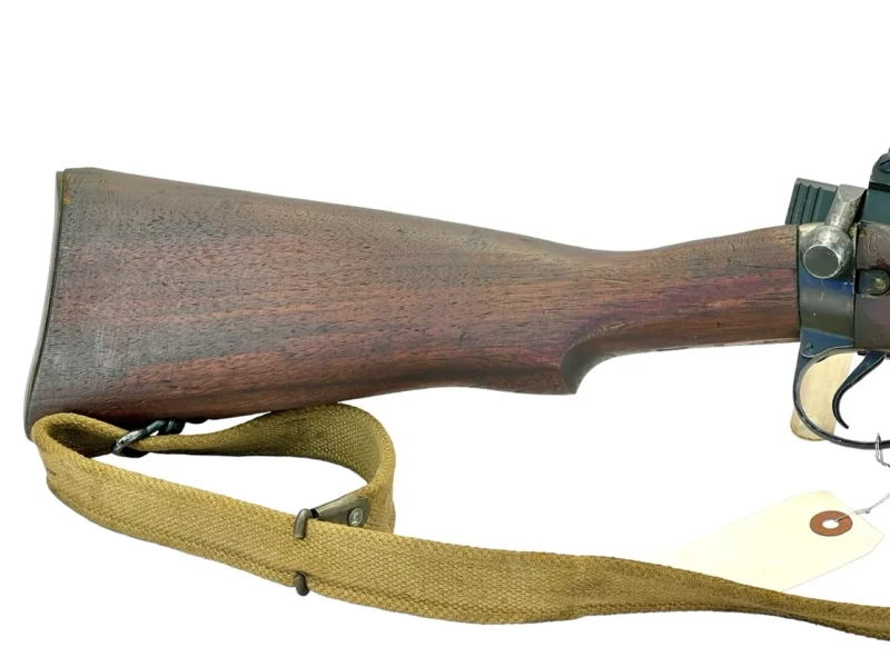Navy Arms Enfield #4 Mk 1* .303 World War II French Resistance 1944 Dated "BS" and "PP" marked matching serial number bolt PP 0986 - Image 12