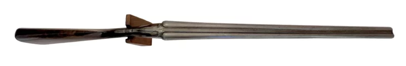 British Army & Navy sidelock side by side 12ga shotgun Damascus - Image 3