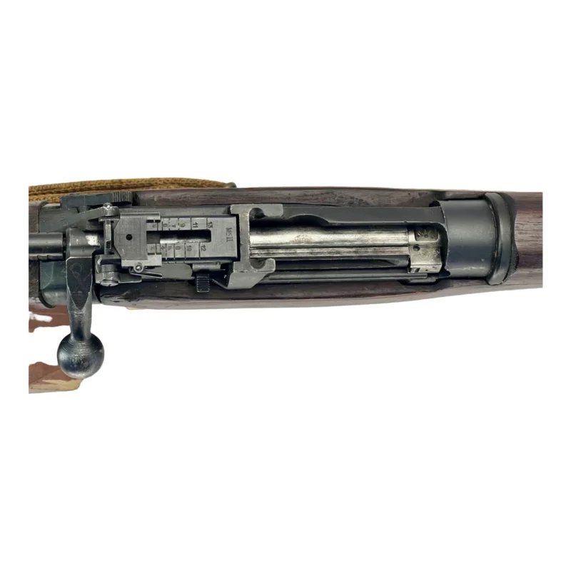 Navy Arms Enfield #4 Mk 1 .303 World War II French Resistance 1944 Dated "BT" and "PP" marked non-matching serial number bolt PP 0927 - Image 13