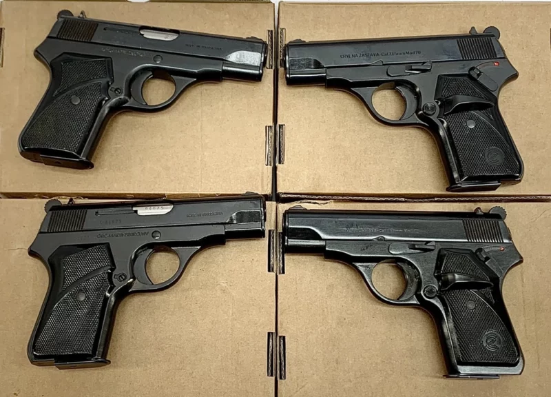 Zastava M70 Pistol Arsenal Reconditioned blue .32 Auto Original sights! - Image 2