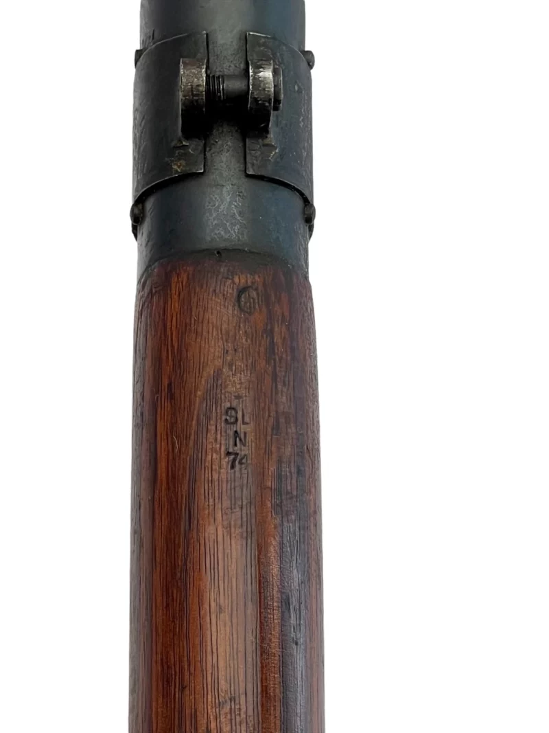 Navy Arms Enfield #4 Mk 1* .303 World War II French Resistance 1944 Dated "BS" and "PP" marked matching serial number bolt PP 0825 - Image 17