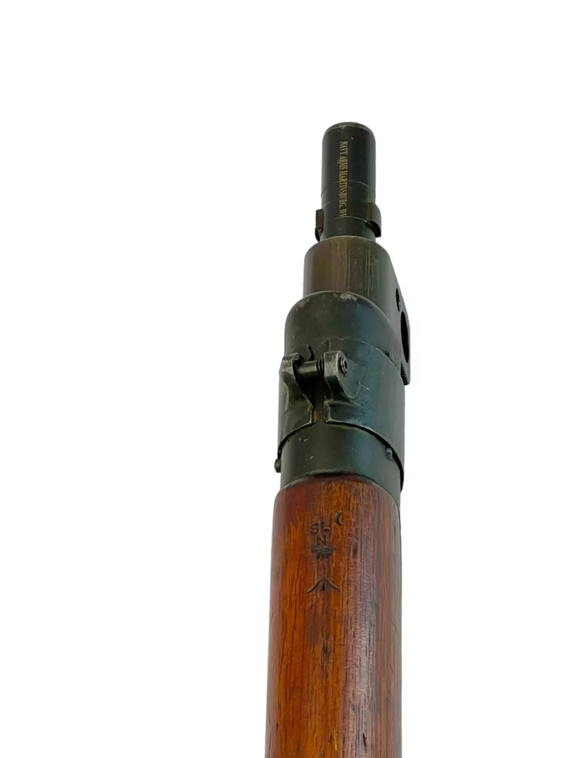 Navy Arms Enfield #4 Mk 1* .303 World War II French Resistance 1944 Dated "BS" marked matching serial number bolt PP 1036 - Image 18