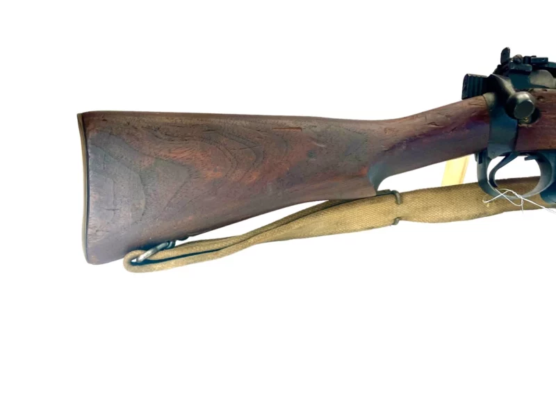 Navy Arms Enfield #4 Mk 1* .303 World War II French Resistance1944 Dated "BS" and "PP" marked non-matching serial number bolt PP 0863 - Image 11