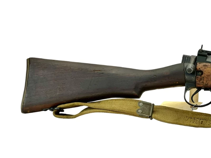 Navy Arms Enfield #4 Mk 1* .303 World War II French Resistance 1944 Dated "BT" "PP" marked non-matching SN bolt PP 0887 - Image 12