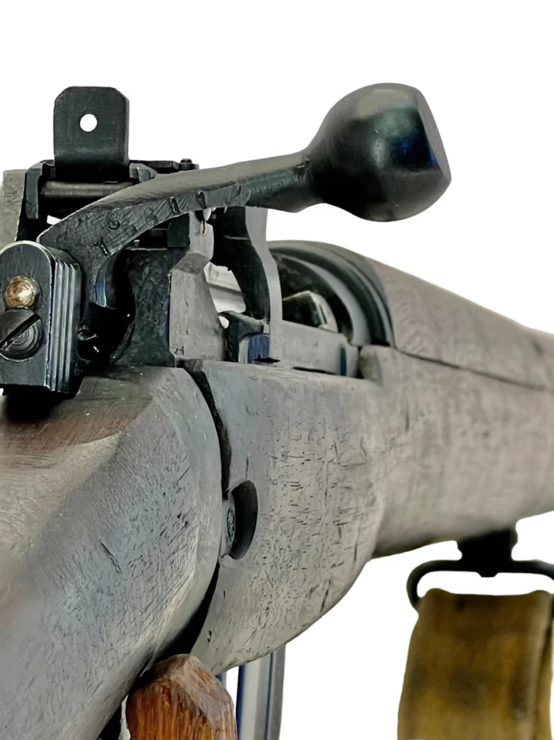 Navy Arms Enfield #4 Mk 1* .303 World War II French Resistance1944 Dated "BS" and "PP" marked non-matching serial number bolt PP 0619 - Image 17