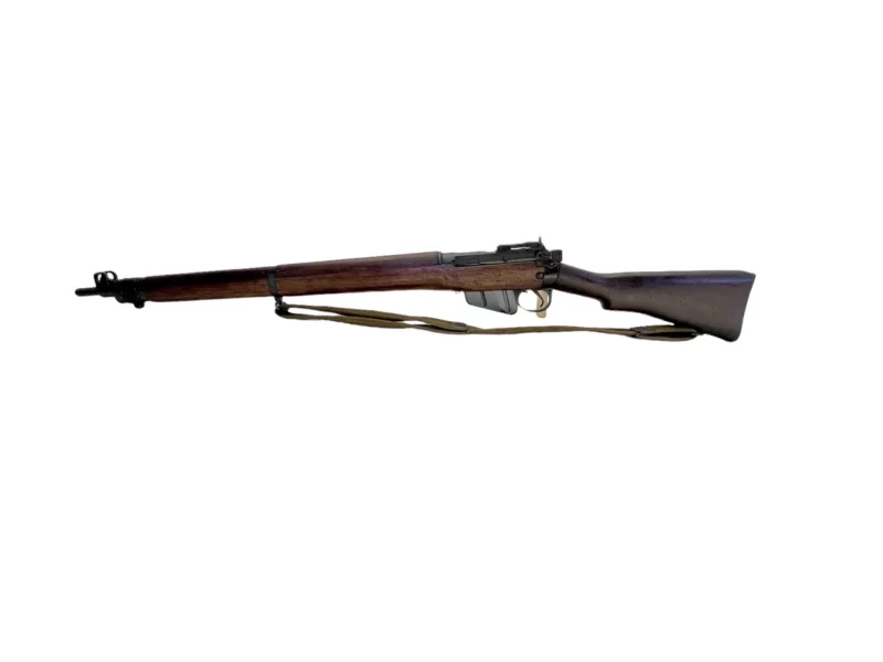Navy Arms Enfield #4 Mk 1* .303 World War II French Resistance 1944 Dated "BS" and "PP" marked matching serial number bolt PP 0890 - Image 17