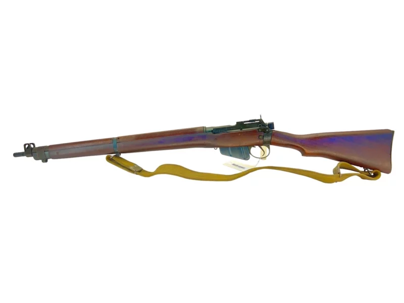 Navy Arms Enfield #4 Mk 1* .303 World War II French Resistance 1944 Dated "BS" and "PP" marked matching serial number bolt PP 1481 - Image 20
