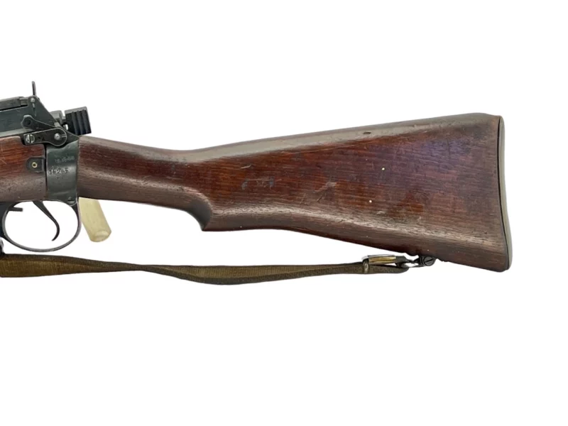 Navy Arms Enfield #4 Mk 1* .303 World War II French Resistance 1944 Dated "BS" and "PP" marked matching serial number bolt PP 0413 - Image 18