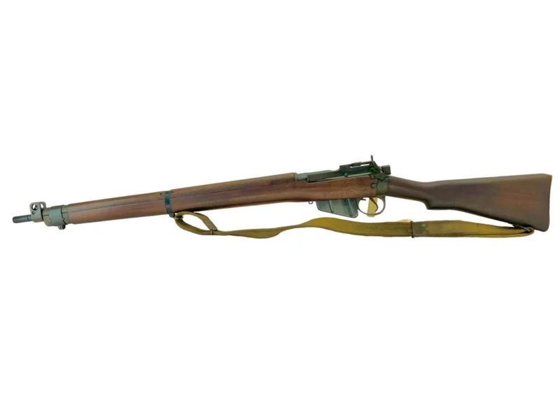 Navy Arms Enfield #4 Mk 1 .303 World War II French Resistance 1944 Dated "BU" "PP" marked non-matching bolt SN PP 1794 - Image 15