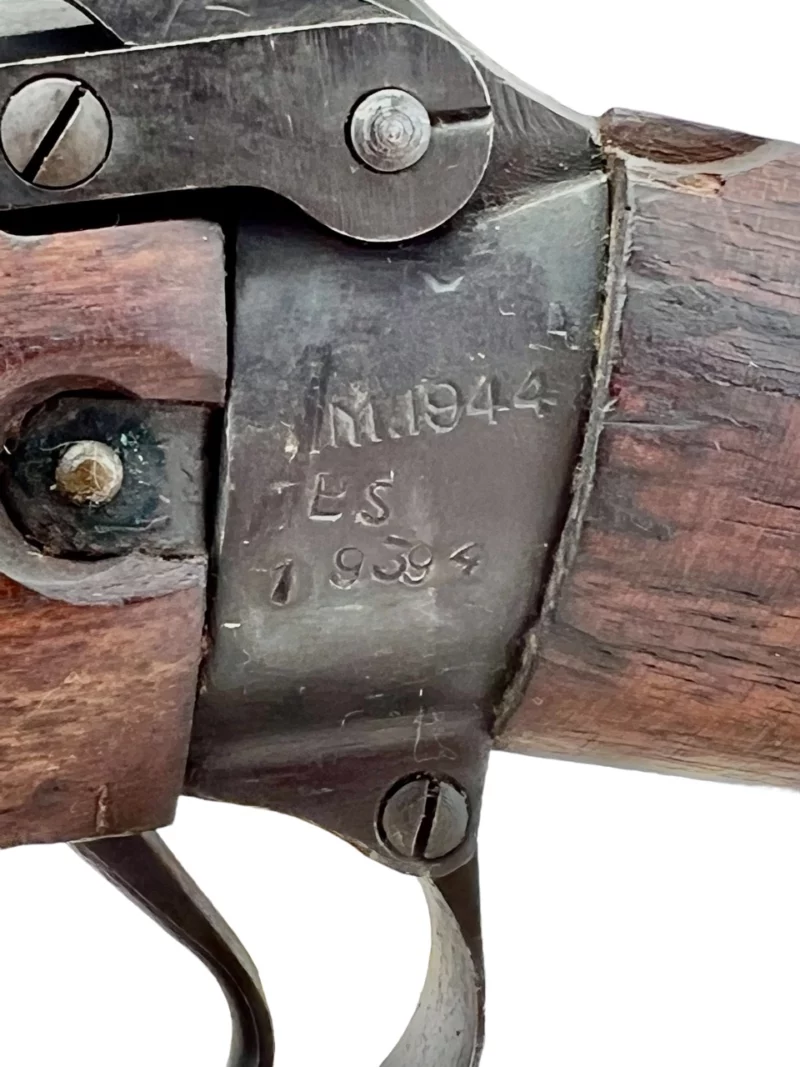 Navy Arms Enfield #4 Mk 1* .303 World War II French Resistance1944 Dated "BS" marked non-matching serial number bolt PP 1513 - Image 23
