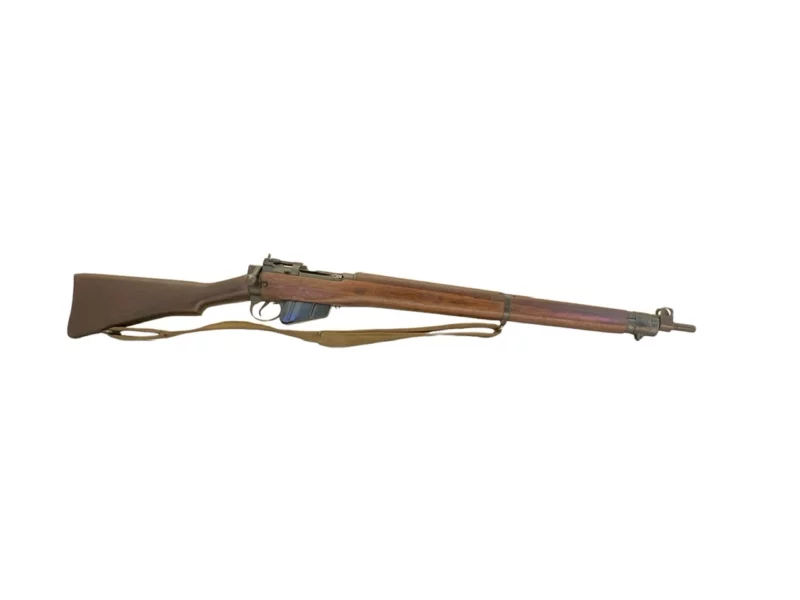 Navy Arms Enfield #4 Mk 1* .303 World War II French Resistance 1944 Dated "BS" and "PP" marked matching serial number bolt PP 0890 - Image 8