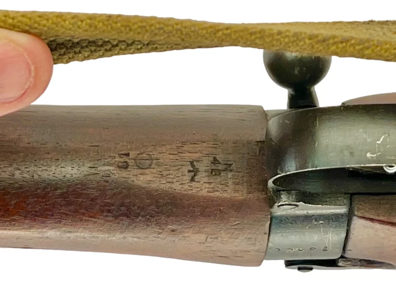 Navy Arms Enfield #4 Mk 1* .303 World War II French Resistance1944 Dated "BS" marked matching serial number bolt PP 0778 - Image 19