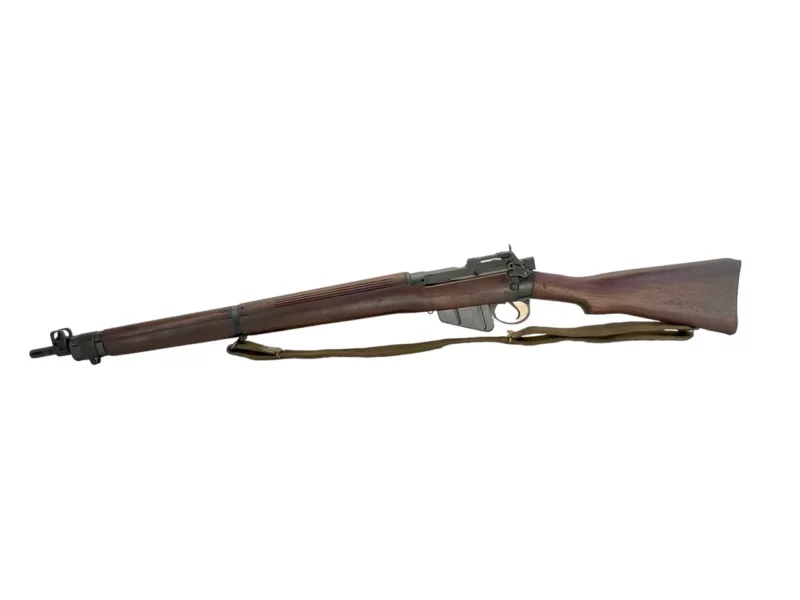 Navy Arms Enfield #4 Mk 1* .303 World War II French Resistance 1944 Dated "BS" marked matching serial number bolt PP 1789 - Image 18