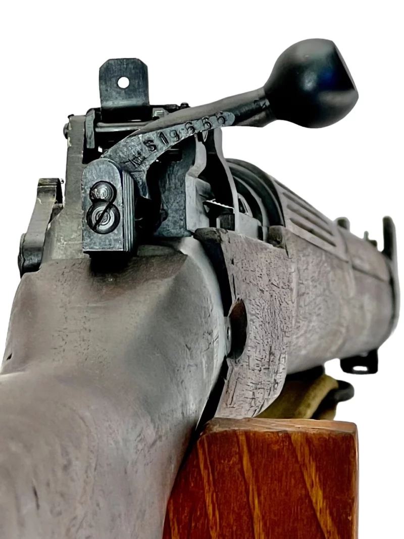 Navy Arms Enfield #4 Mk 1* .303 World War II French Resistance 1944 Dated "BS" and "PP" marked matching serial number bolt PP 1725 - Image 17