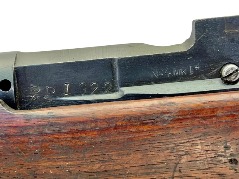 Navy Arms Enfield #4 Mk 1* .303 World War II French Resistance 1944 Dated "BT" marked non-matching SN bolt PP 1922 - Image 21
