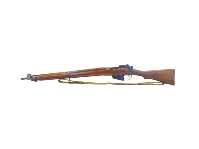 Navy Arms Enfield #4 Mk 1* .303 World War II French Resistance 1944 Dated "BT" and "PP" marked matching serial number bolt PP 1697 - Image 11