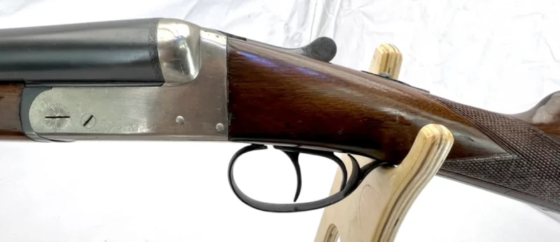side by side 12ga shotgun Spanish Master Boxlock SN 115037 - Image 5