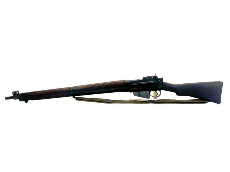 Navy Arms Enfield #4 Mk 1* .303 World War II French Resistance1944 Dated "BS" and "PP" marked non-matching serial number bolt PP 1127 - Image 19