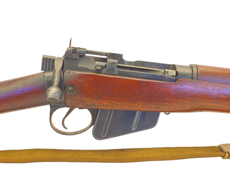 Navy Arms Enfield #4 Mk 1* .303 World War II French Resistance 1944 Dated "BT" and "PP" marked matching serial number bolt PP 1459 - Image 15