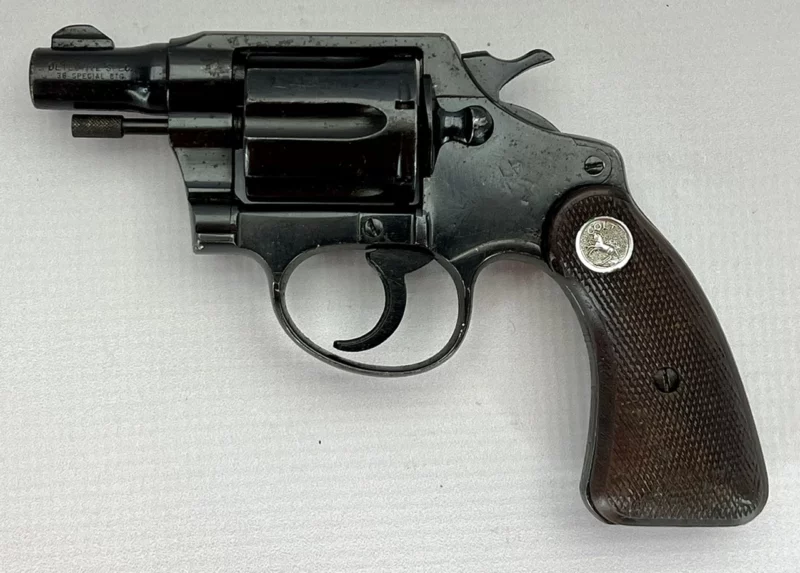 Colt Detective Special revolver 2" blue .38 Spl., 2nd Issue 1949 Mfg SN 532264 - Image 2