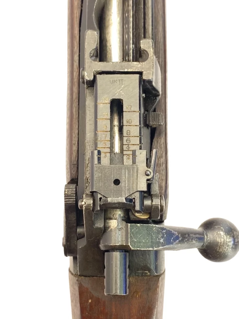 Navy Arms Enfield #4 Mk 1 .303 World War II French Resistance 1944 Dated "BT" and "PP" marked matching serial number bolt PP 0824 - Image 9