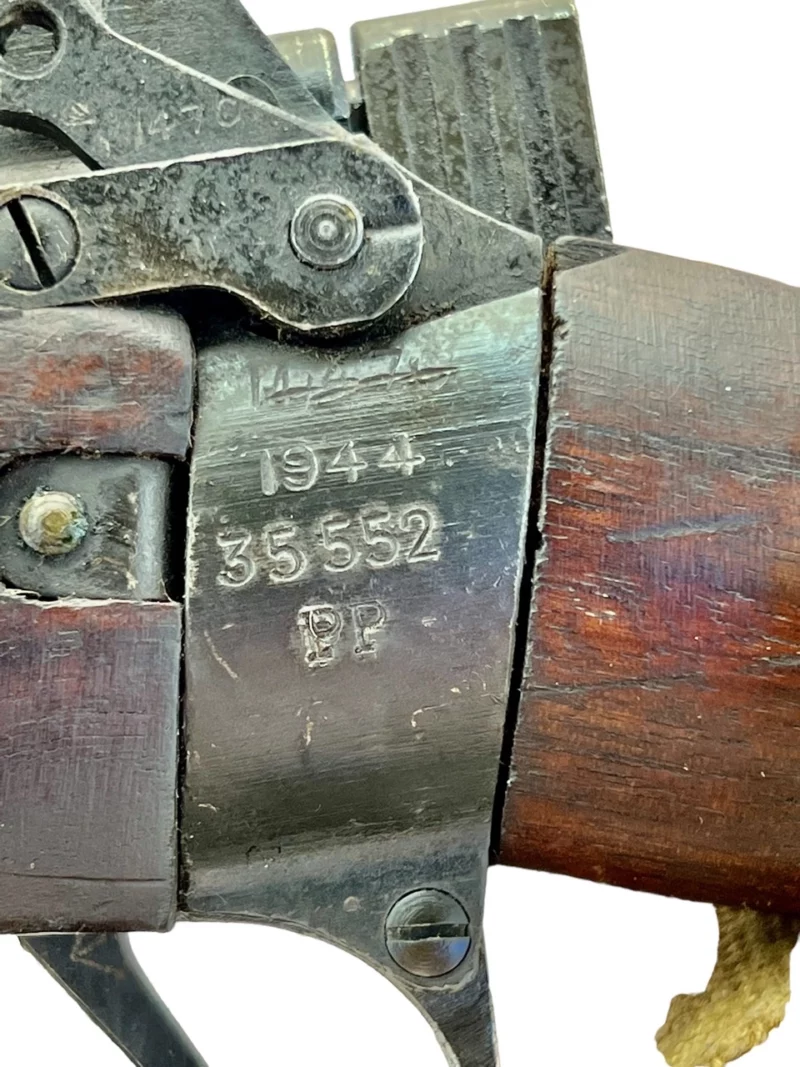 Navy Arms Enfield #4 Mk 1 .303 World War II French Resistance 1944 Dated consecutive serial numbered pair matching serial number bolt - Image 21