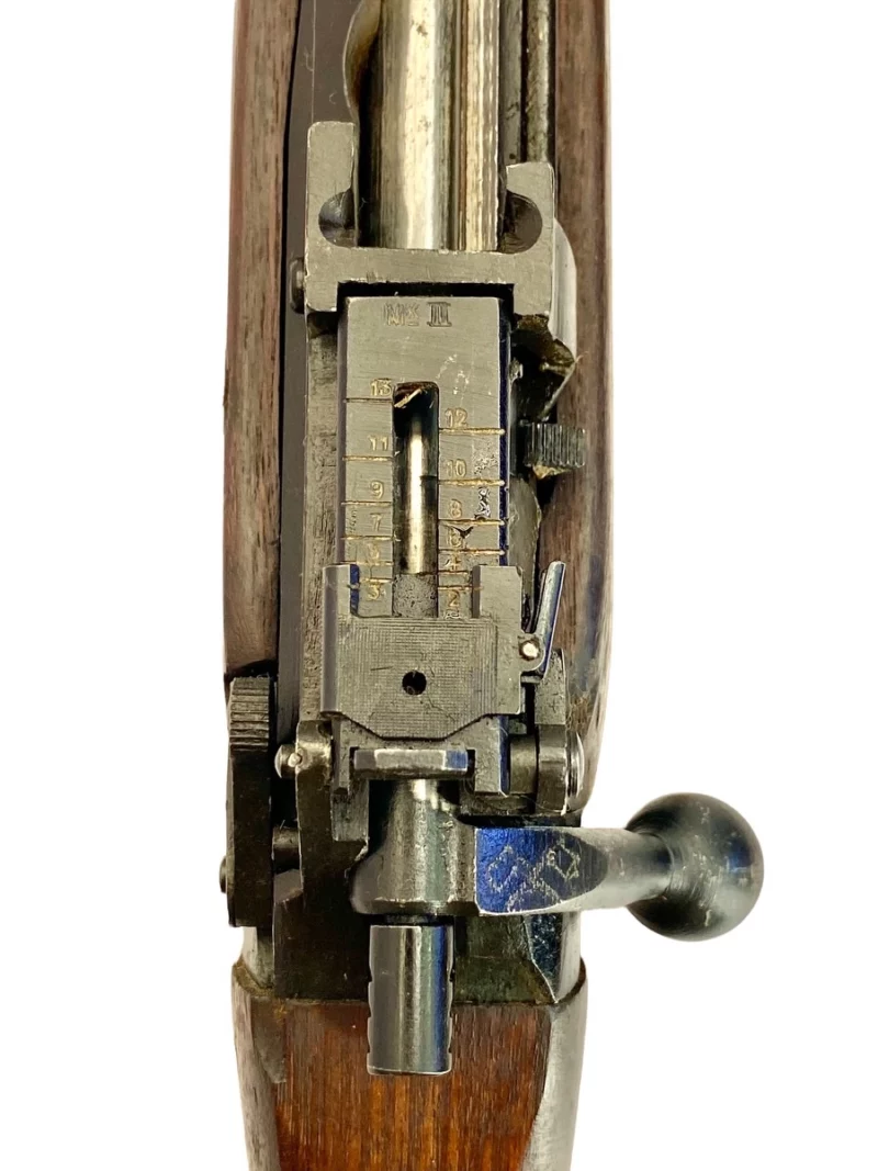 Navy Arms Enfield #4 Mk 1* .303 World War II French Resistance 1944 Dated "BT" and "PP" marked matching serial number bolt PP 1802 - Image 16
