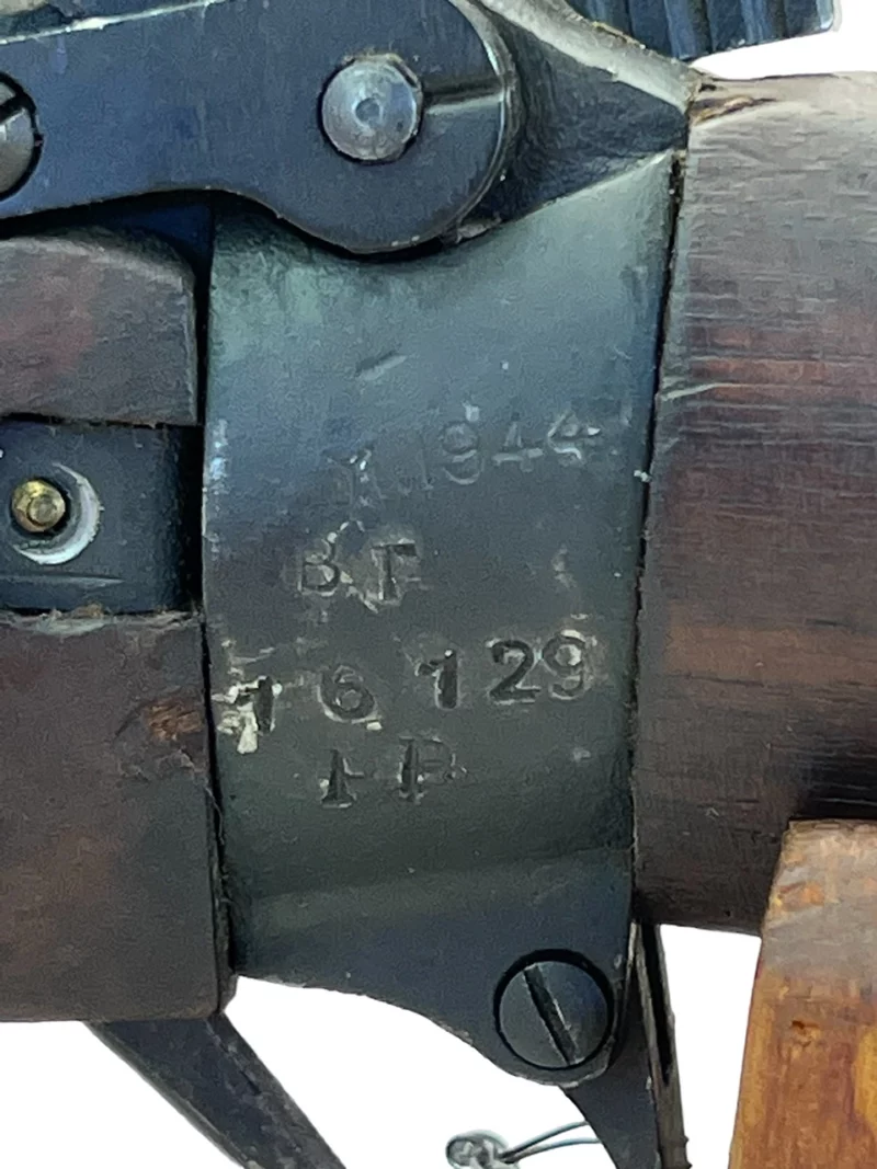 Navy Arms Enfield #4 Mk 1 .303 World War II French Resistance 1944 Dated "BT" and "PP" marked matching serial number bolt PP 1709 - Image 23