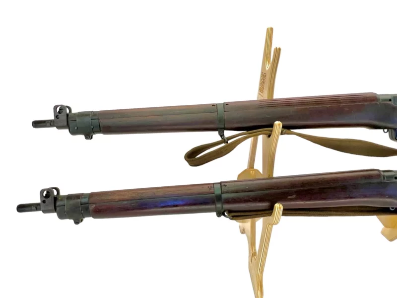 Navy Arms Enfield #4 Mk 1 .303 World War II French Resistance 1944 Dated consecutive serial numbered pair matching serial number bolt - Image 22