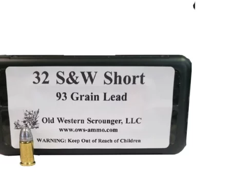32 S&W Short 93GR Lead