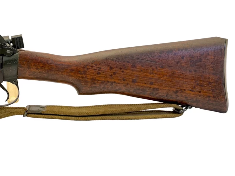 Navy Arms Enfield #4 Mk 1* .303 World War II French Resistance 1944 Dated "BS" and "PP" marked matching serial number bolt PP 0104 - Image 21
