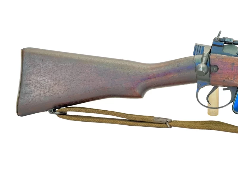 Navy Arms Enfield #4 Mk 1* .303 World War II French Resistance 1944 Dated "BS" and "PP" marked matching serial number bolt PP 1169 - Image 9