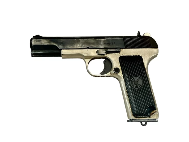 Zastava M57 Tokarev pistol factory 2-tone finish, VG condition, 7.62x25 with magazine SN X161625 - Image 2