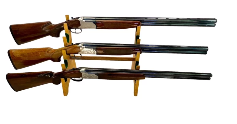 12ga O/U shotgun Spanish Lanber Single Trigger G-VG cond. Modified/Modified chokes