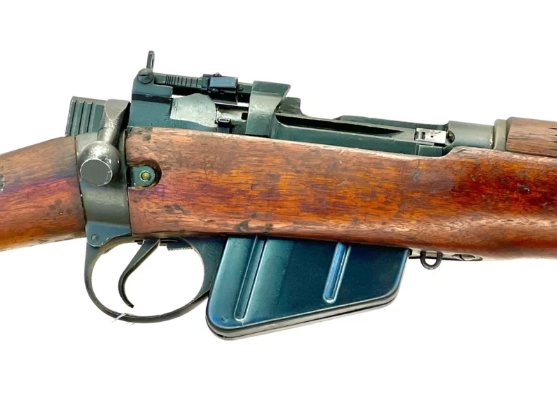 Navy Arms Enfield #4 Mk 1* .303 World War II French Resistance 1944 Dated "BT" and "PP" marked matching serial number bolt PP 0095 - Image 12