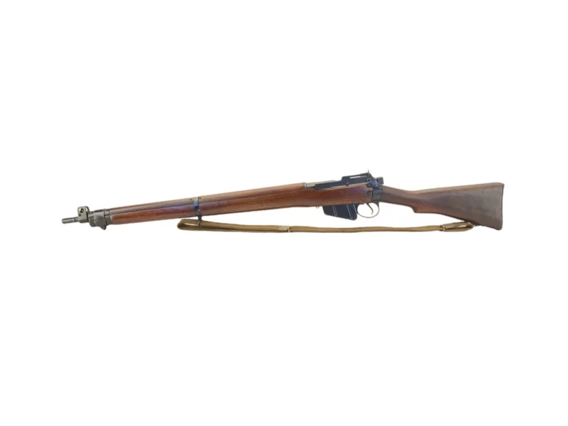 Navy Arms Enfield #4 Mk 1* .303 World War II French Resistance 1944 Dated "BT" and "PP" marked matching serial number bolt PP 1459 - Image 12