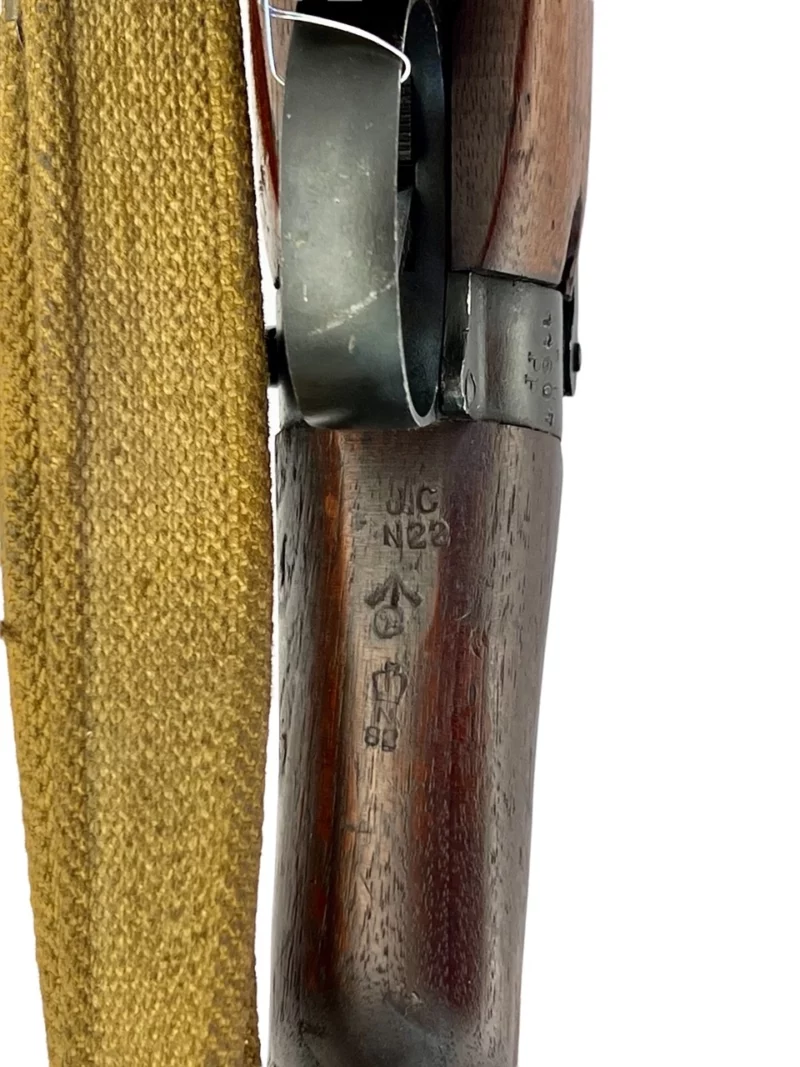 Navy Arms Enfield #4 Mk 1 .303 World War II French Resistance 1944 Dated "BU" "PP" marked matching serial number bolt PP 1981 - Image 16