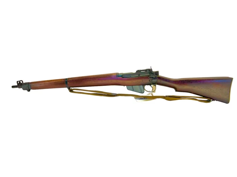 Navy Arms Enfield #4 Mk 1* .303 World War II French Resistance 1944 Dated "BS" and "PP" marked matching serial number bolt PP 0085 - Image 16