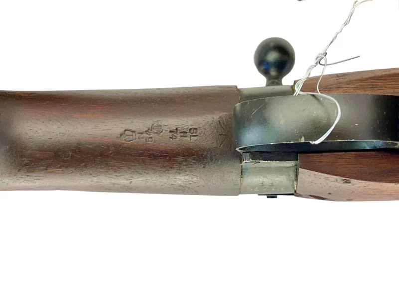 Navy Arms Enfield #4 Mk 1* .303 World War II French Resistance 1944 Dated "BT" and "PP" marked matching serial number bolt PP 1079 - Image 19