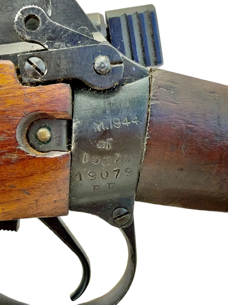 Navy Arms Enfield #4 Mk 1 .303 World War II French Resistance 1944 Dated "BT" and "PP" marked matching serial number bolt PP 0280 - Image 23