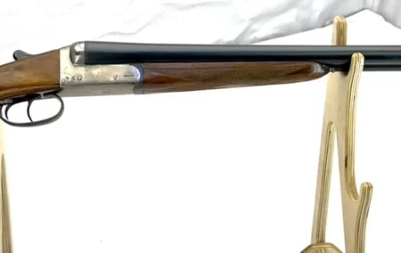 side by side 12ga shotgun Spanish Master Boxlock SN 134780