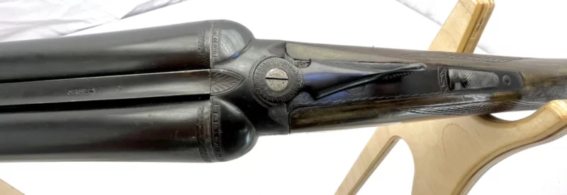 side by side 12ga shotgun Sabel Boxlock SN PG69182 - Image 6