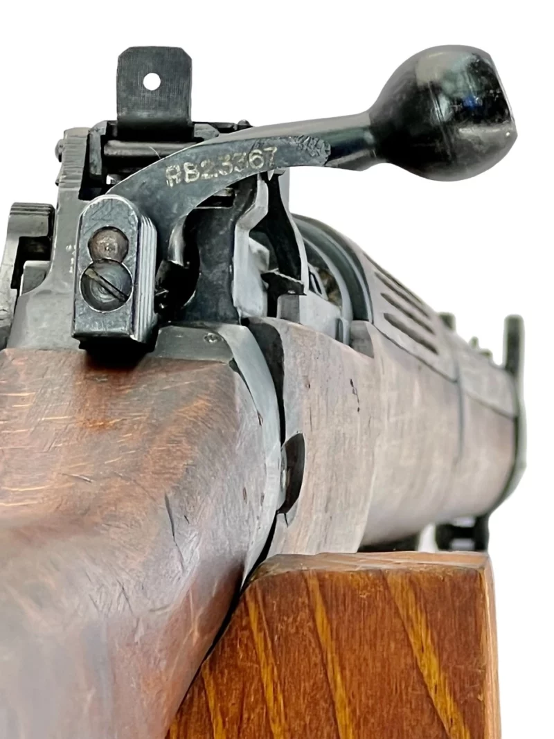 Navy Arms Enfield #4 Mk 1 .303 World War II French Resistance,1944 date "PP" marked, ROF(F) with matching bolt SN PP 0673 - Image 16